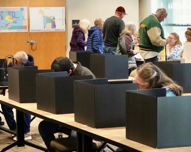 Voting begins in Ward County